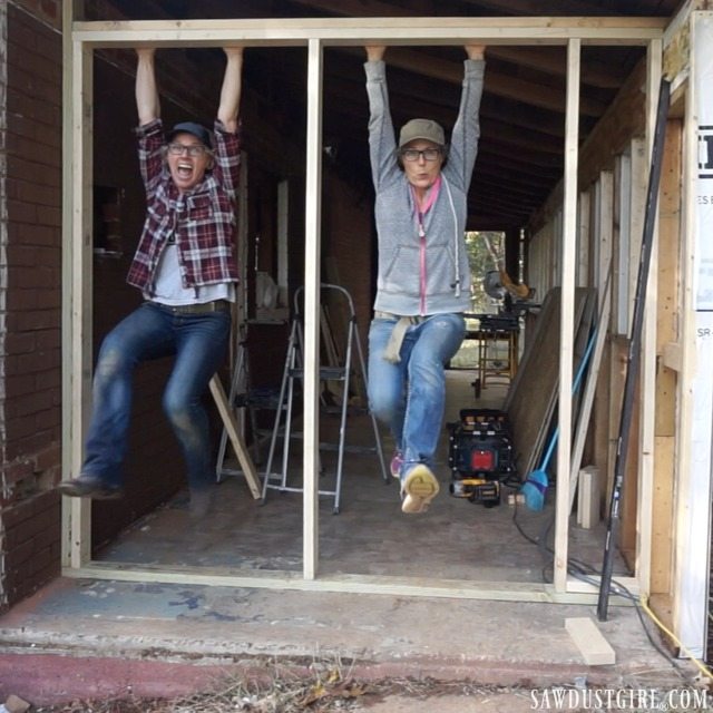 Julie and Sandra - Sawdust Girls! 