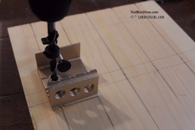 Using a Dowel jig