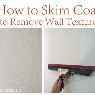 How to Skim Coat to Remove Wall Texture