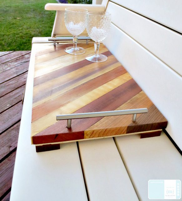 DIY Serving Tray - Great ideas for Hostess Gifts - Sawdust Girl®