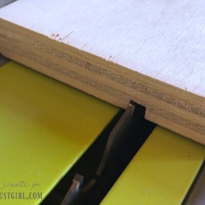 How to cut a Dado on a Table Saw