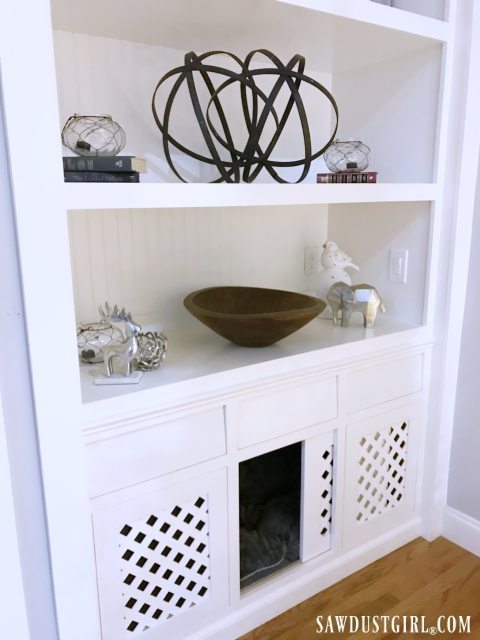 Sliding Door Tutorial on Built-in Dog Crate