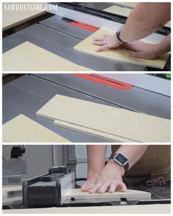 Curved Pullout Hamper Drawer Sawdust Girl®