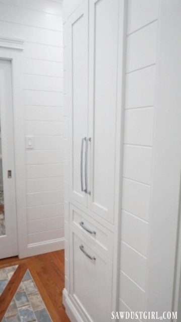 How to Build a Built-in Bath Cabinet (DIY)