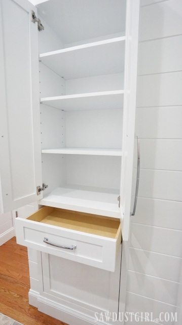 Built In Linen Cabinet Sawdust Girl