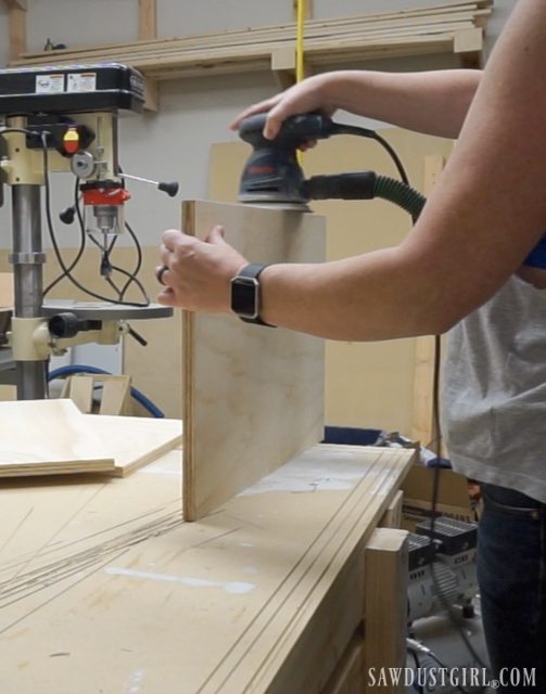 Prepping plywood for paint