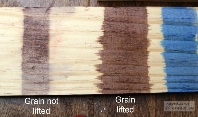comparing wood dyes