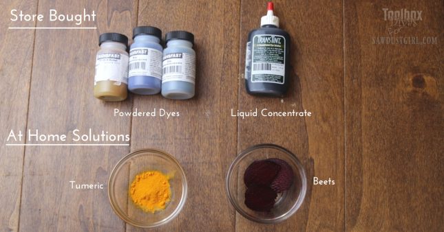 Exploring Wood finishings: Wood Dyes - Sawdust Girl®