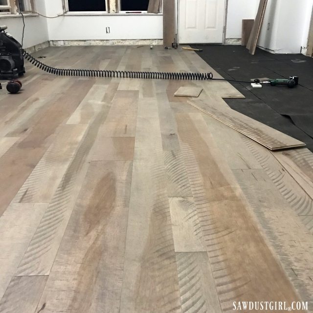 Engineered hardwood flooring