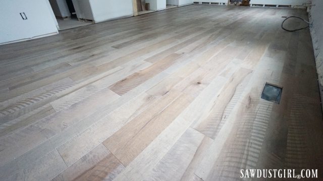 Armstrong Maple Engineered Hardwood in Gray Timber