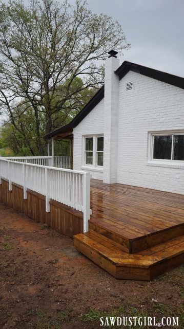 Calderwood Cottage deck