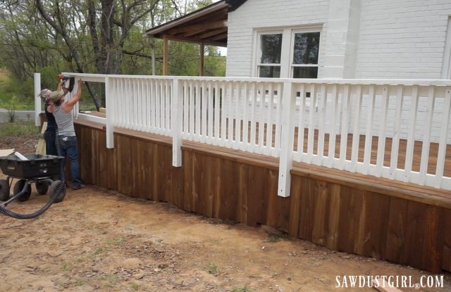 Installing deck spindles