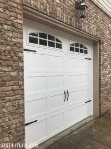 How to Clean a Garage Door and White Rubber Weather Stripping - How To Clean A Garage Door02 225x300