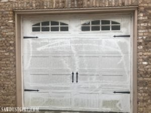 How to Clean a Garage Door and White Rubber Weather Stripping - How To Clean A Garage Door10 300x225