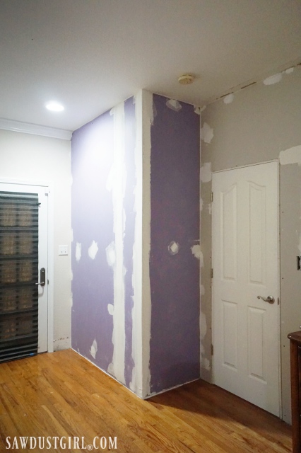 Reduce sound between rooms by adding PURPLE ShoundBreak RetroFit drywall.