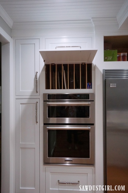 kitchen storage lift up system plate