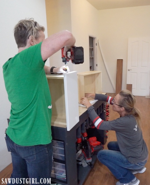 installing drawer fronts on drawers