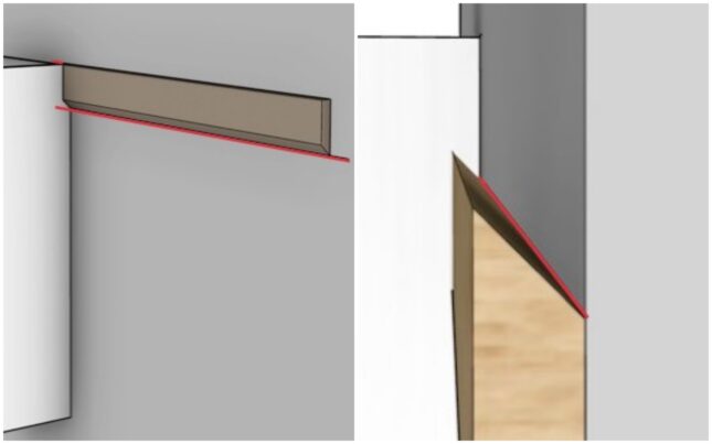 installing wall french cleat