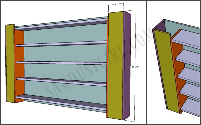 wrapping station cabinet plans