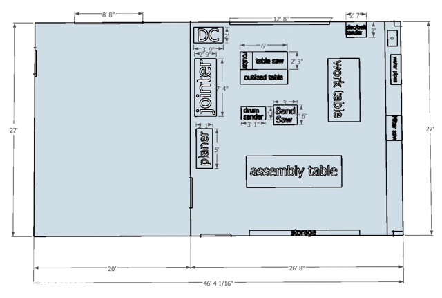 engineering workshop layout