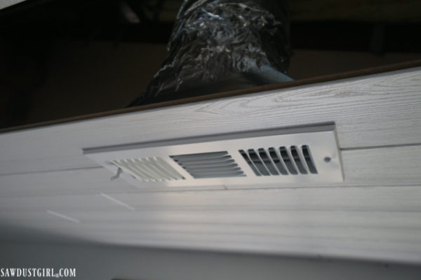 Installing WoodHaven Planks And Hiding Drop Ceiling Grid! | Sawdust Girl