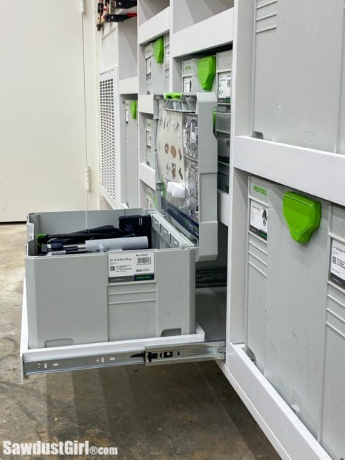Festool Systainer Storage Cabinets - Sawdust Girl®