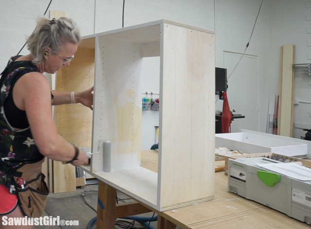 Pull-out Storage Cabinet - Sawdust Girl®