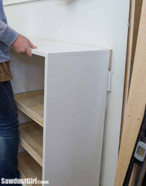 Pull-out Storage Cabinet - Sawdust Girl®