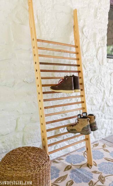 Shoe Organization - Easy Shoe Storage Project - Sawdust Girl®