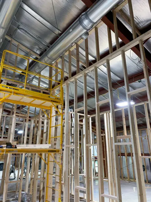 Framing The Lodge - part 2 1 week 3 framing BB 18