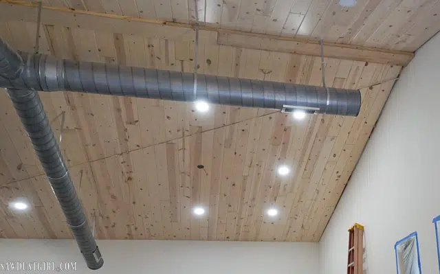 faux wood beam nailer