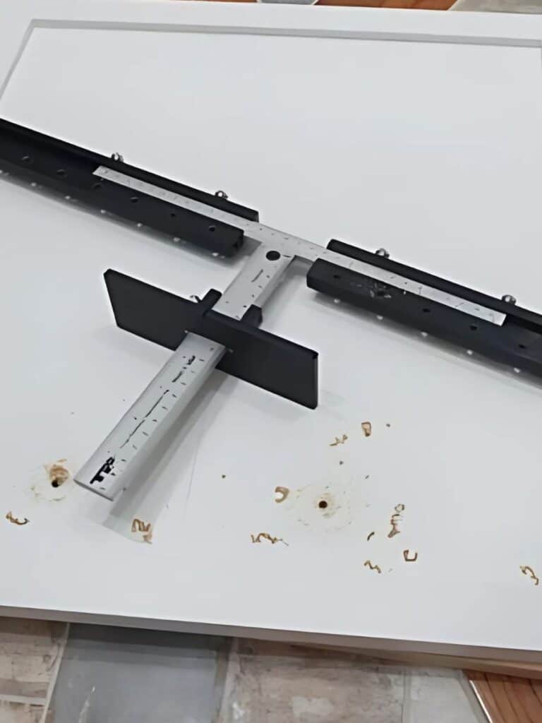 Cabinet Hardware Installation Jig