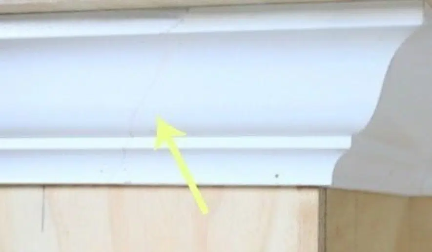 Making Invisible Molding Seams - Scarf Joints 1 Nearly invisible scarf joint in molding