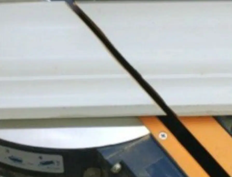 Making Invisible Molding Seams - Scarf Joints 2 Miter saw settings for cutting crown molding scarf joint