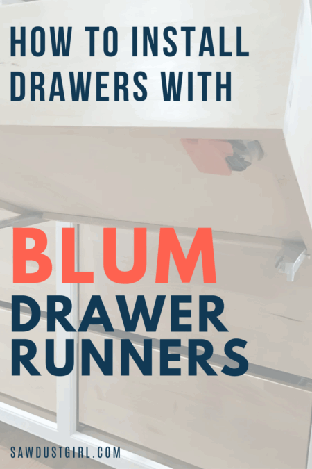 installing blum drawer runners
