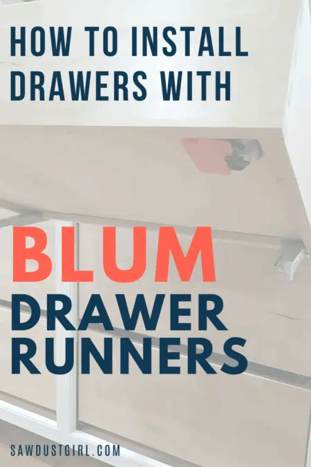 Installing Drawers with Blum Tandem plus Blumotion drawer slides 1 installing blum drawer runners