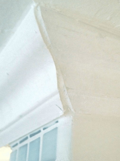large gap in crown molding