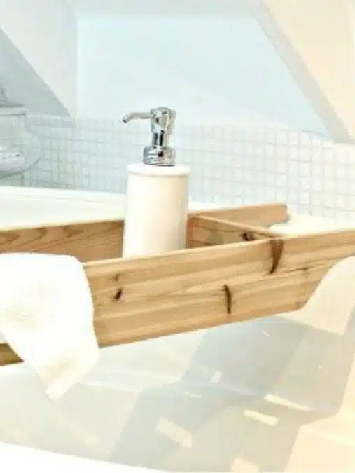 curved bath caddy advanced