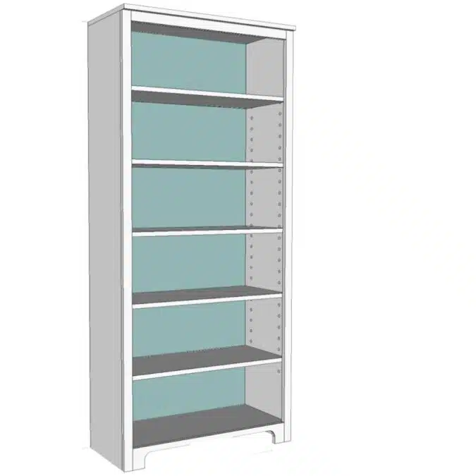 bookshelf build plans