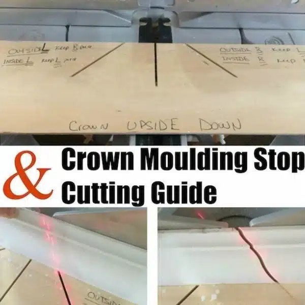 crown molding stop cutting guide