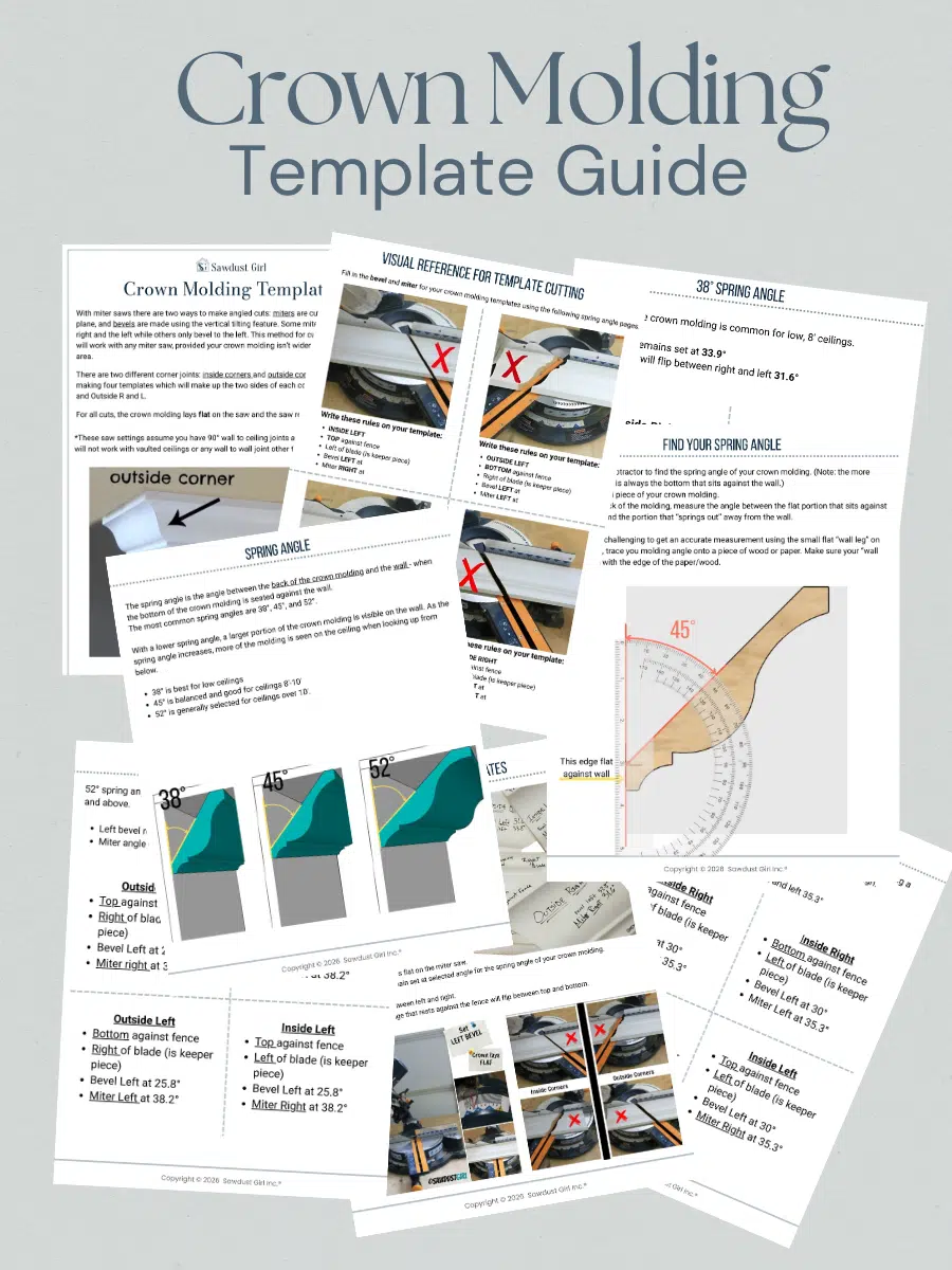 Crown Molding Template Guide