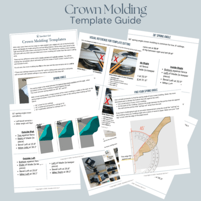 Crown Molding Template Guide